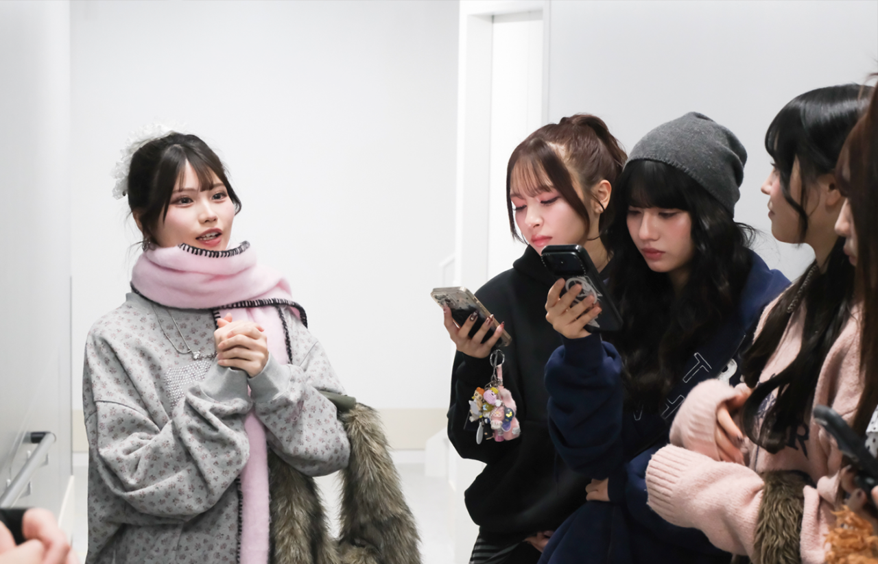 ステージ裏ではPOPモたちの意外な一面も!?