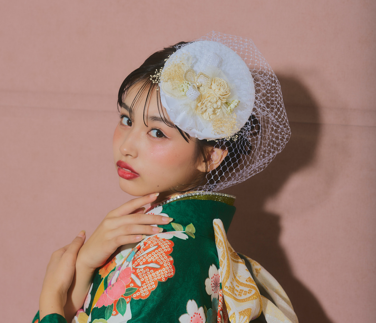 ① 王道アップヘア|きちんと感×華やかさ