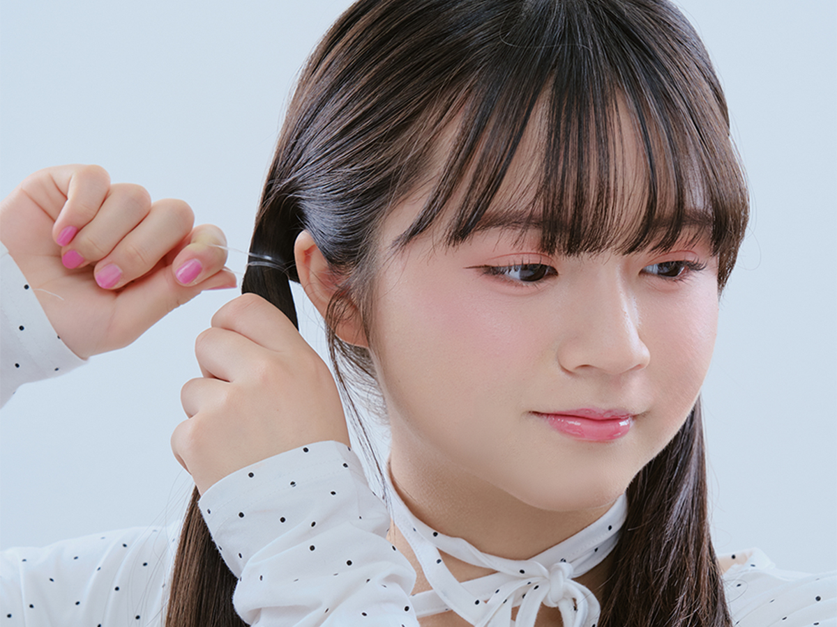 春の透明感と多幸感を演出♡
カチモリツインヘア-2