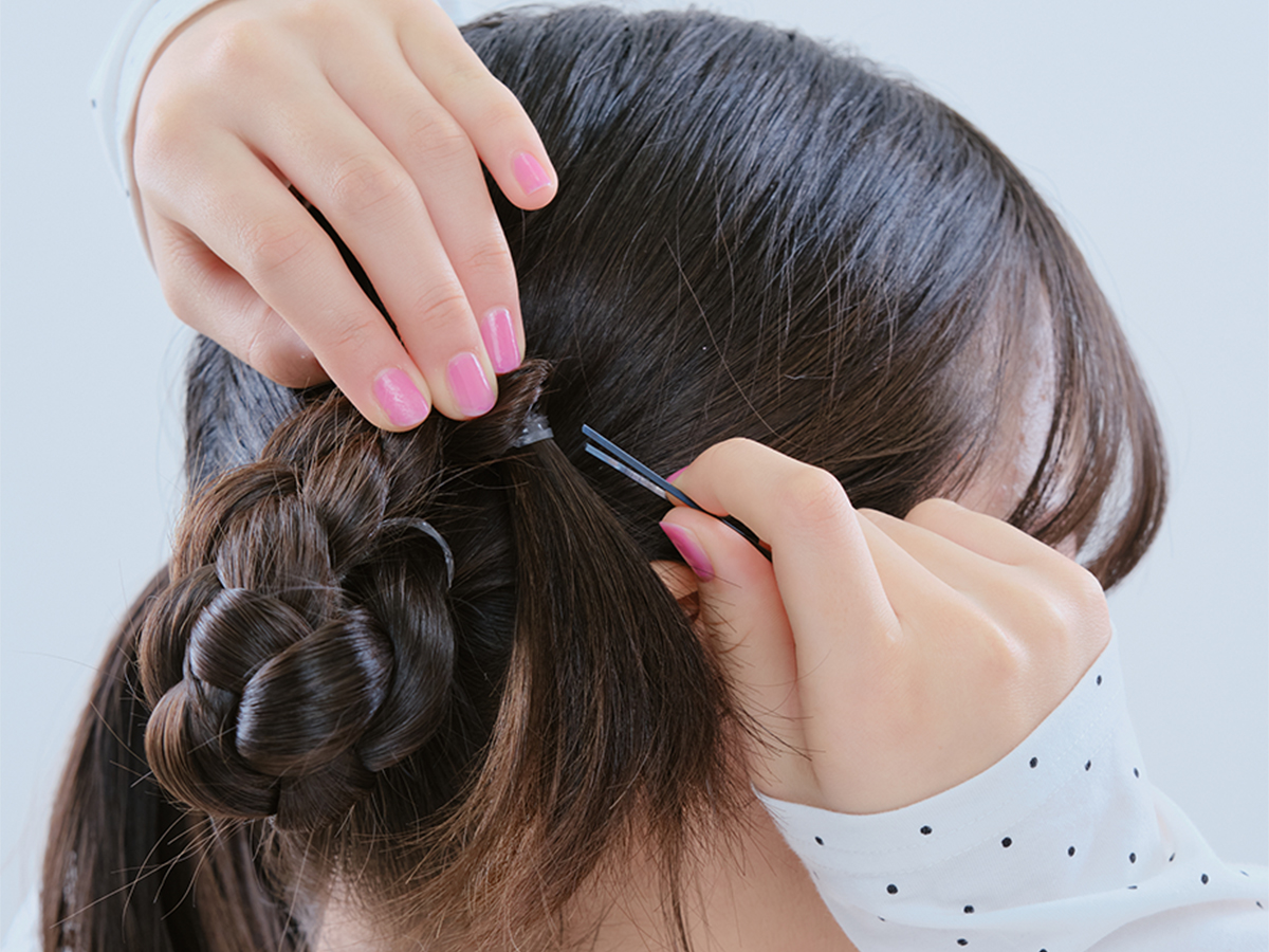 春の透明感と多幸感を演出♡
カチモリツインヘア-5