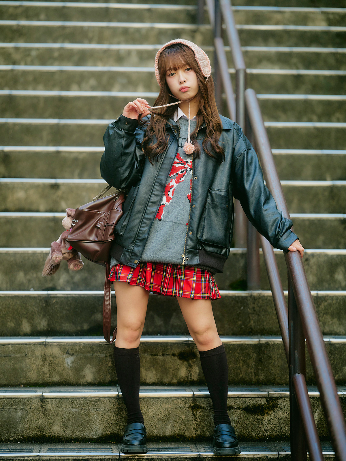 ロックガールテイストで、視線くぎづけに！