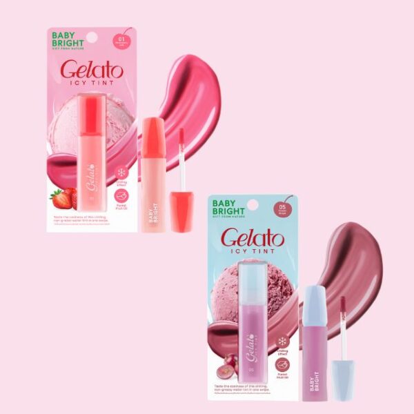 冷んやりとろける新感覚♡タイコスメ・BabyBrightから「ジェラート アイスティント」が新発売！