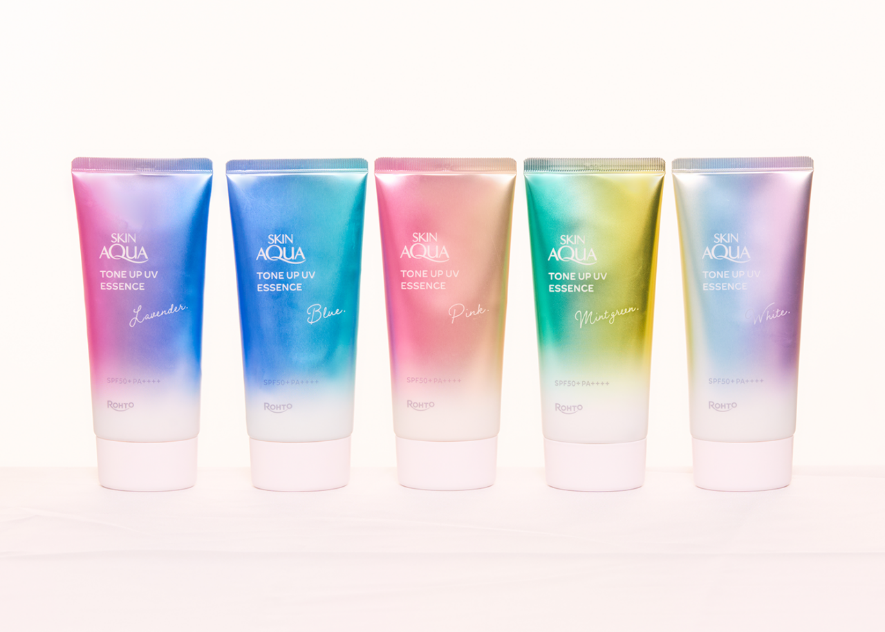なりたい肌で選ぶ5色のスキンアクアトーンアップUV