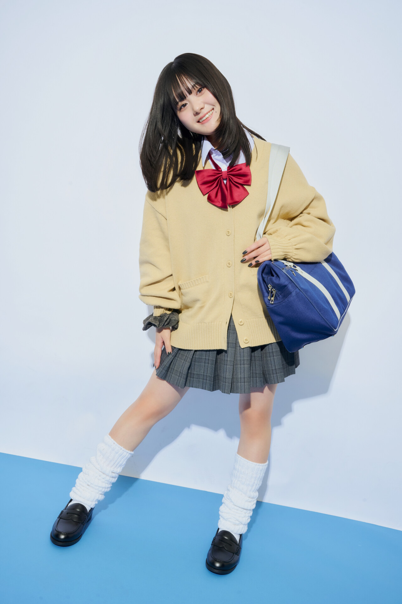 制服にも私服にもハマる！ #ジブンローファーで春コーデをアップデート♡