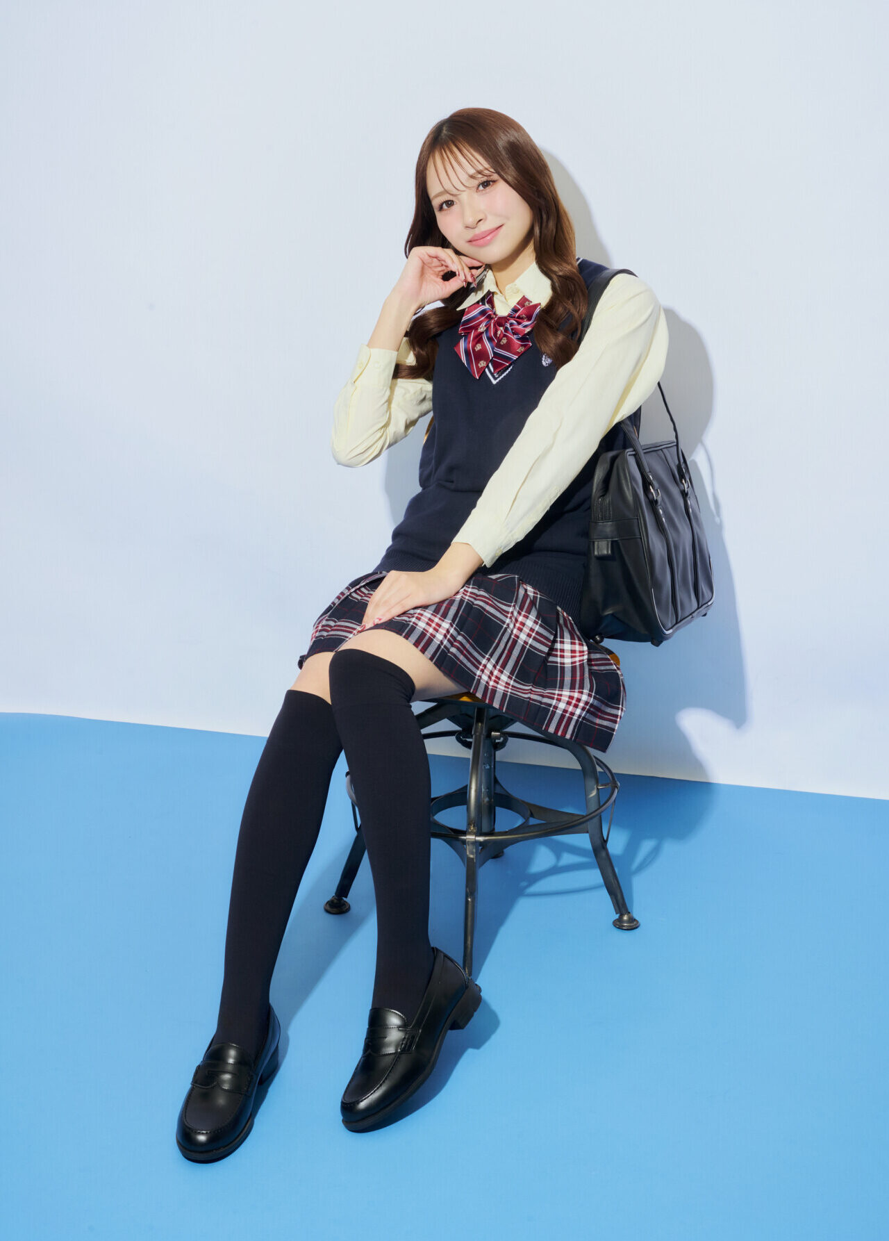 制服にも私服にもハマる！ #ジブンローファーで春コーデをアップデート♡