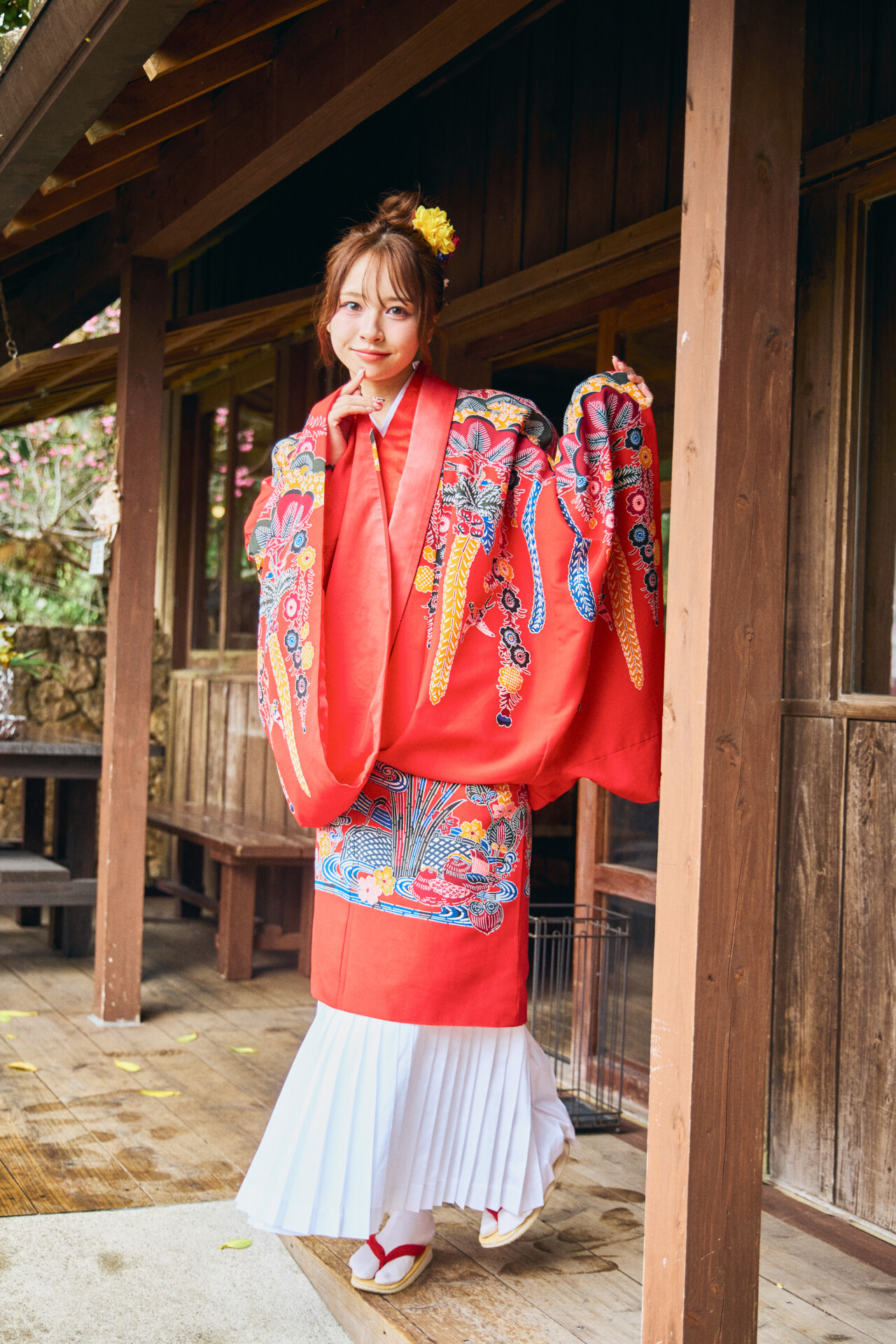 みんなの琉装ファッションショー♡