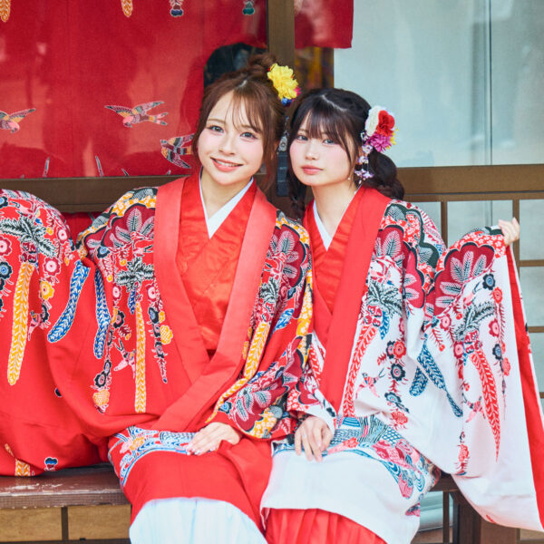 琉装で優雅にタイムスリップ！？城下町でのんびりタイム♡ おきなわワールドvol.3