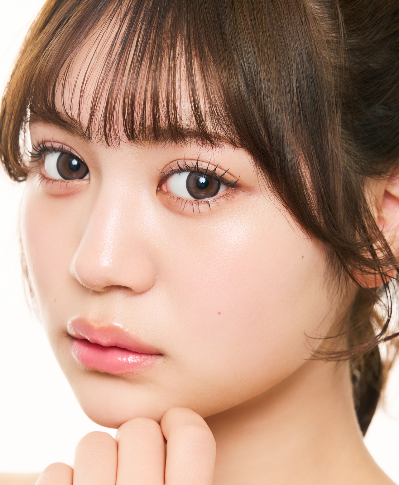 もちゅ&times;くぎづけラベンダー(スキンアクアトーンアップＵＶエッセンスaA)