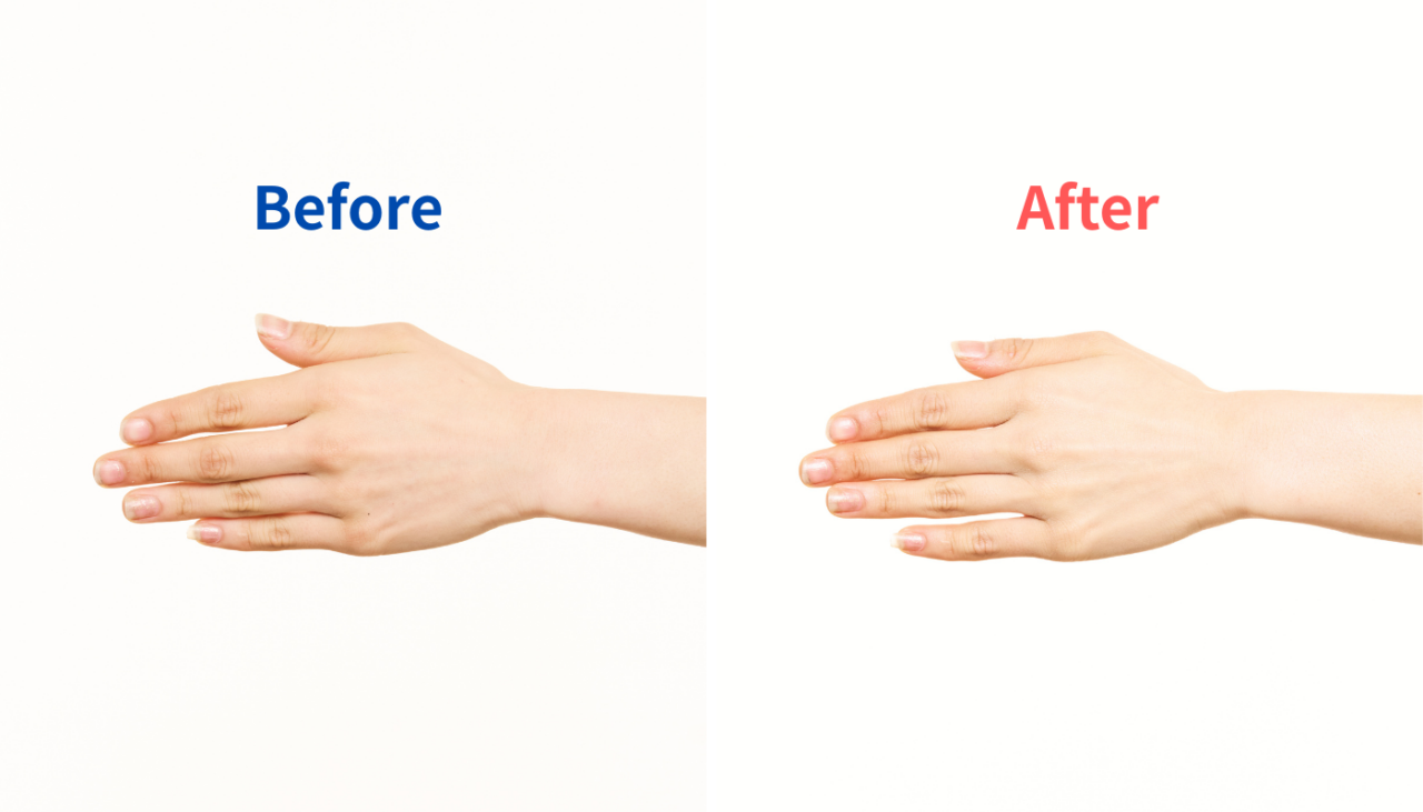 ひーな×晴れやかミント(スキンアクアトーンアップUVエッセンスMaA)