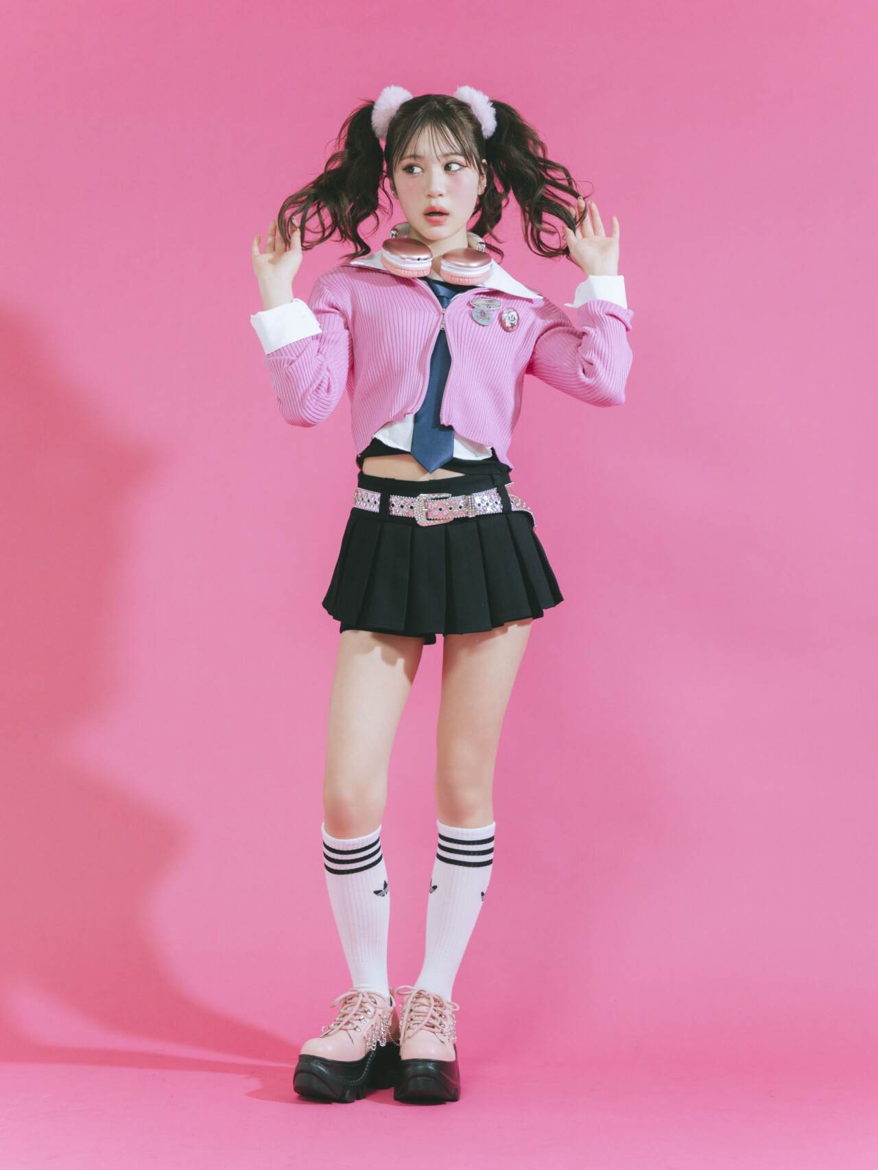 もちゅはY2Kっぽさ全開のハッピーギャル！