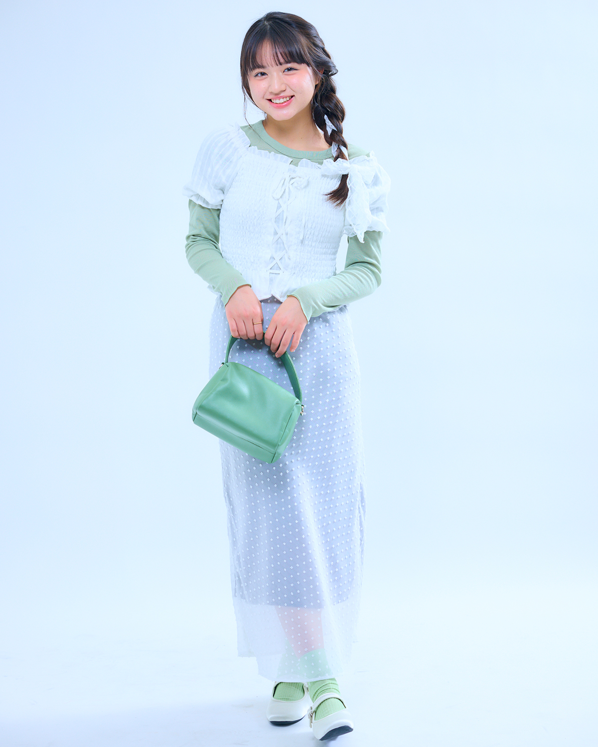 モデルのりある私服♡今春は「色カワ or 柄カワ」で脱・地味見え!③