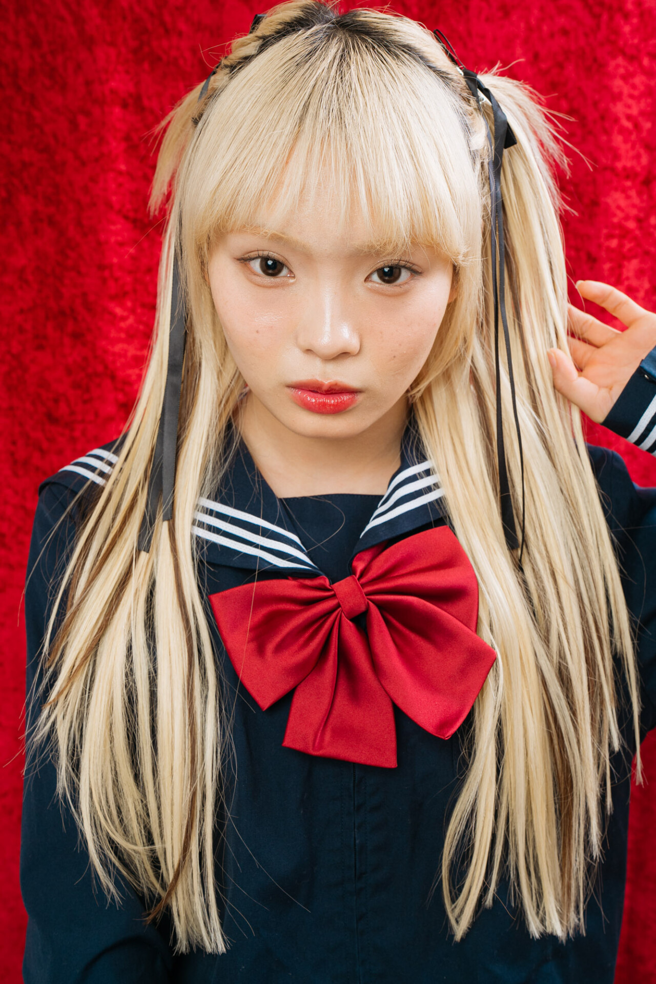 病んカワヒロインのミサミサ風ヘアアレンジ完成！