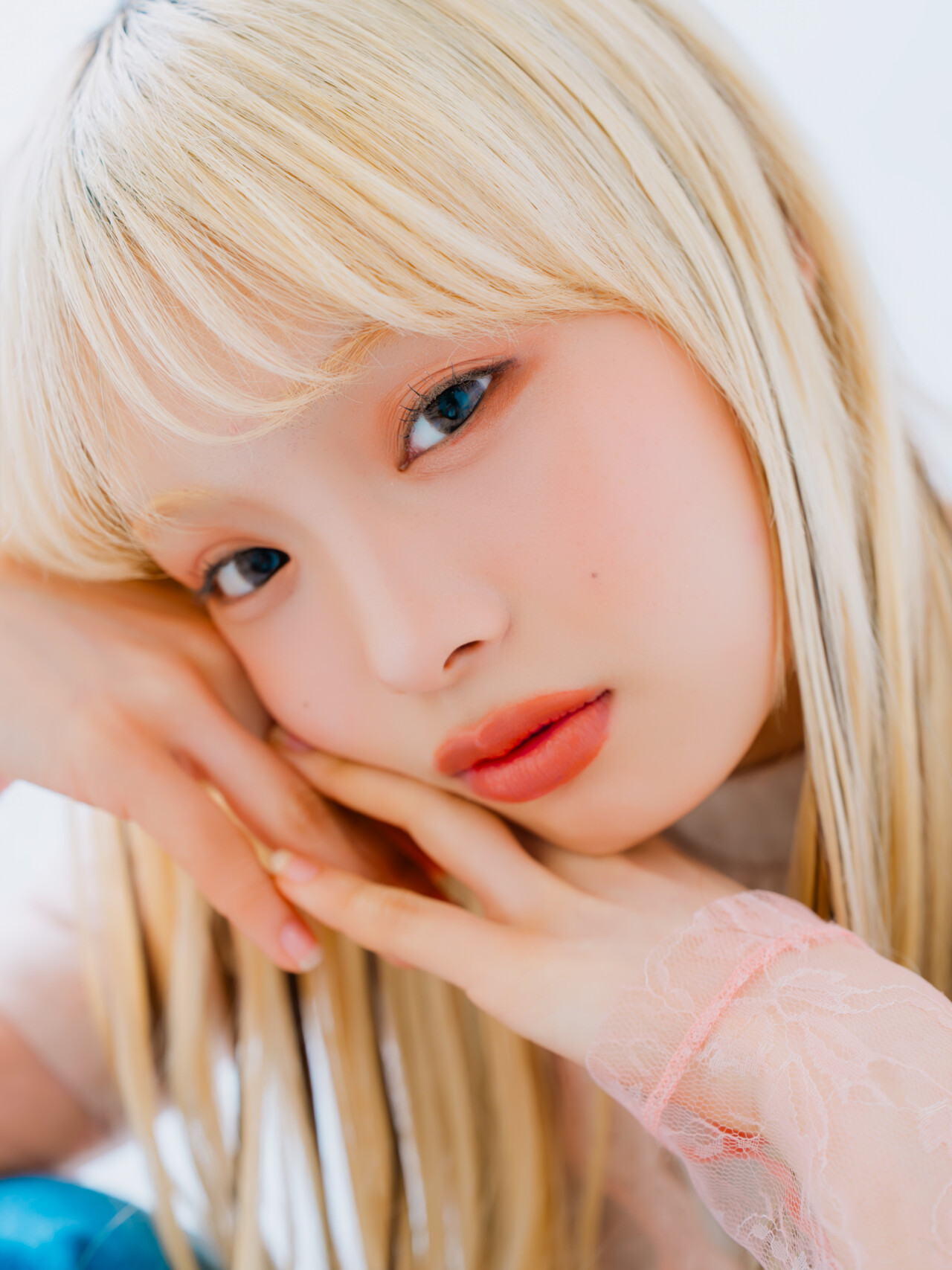 ひーなはオレンジベースでナチュラルに可愛さUP！