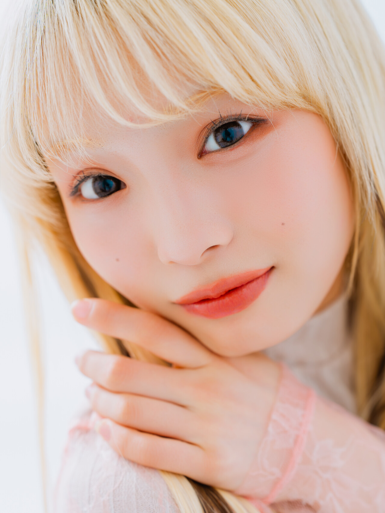 ひーなはオレンジベースでナチュラルに可愛さUP！