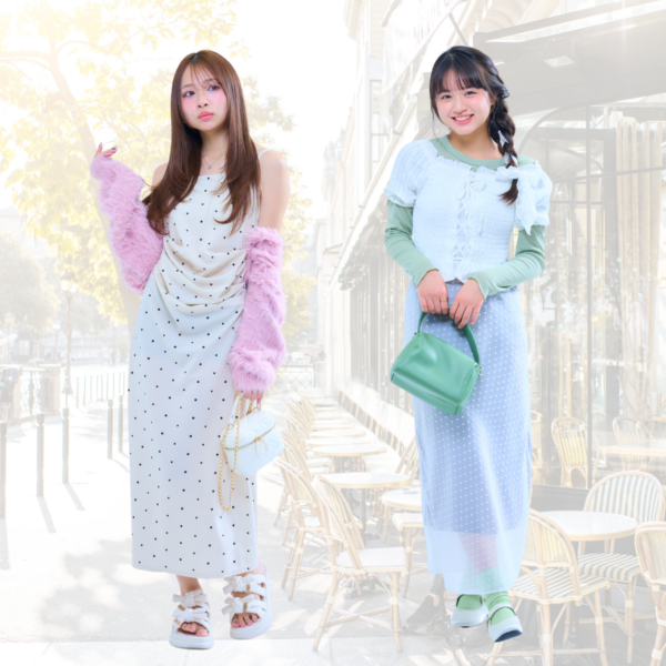 モデルのりある私服♡今春は「色カワ or 柄カワ」で脱・地味見え！③