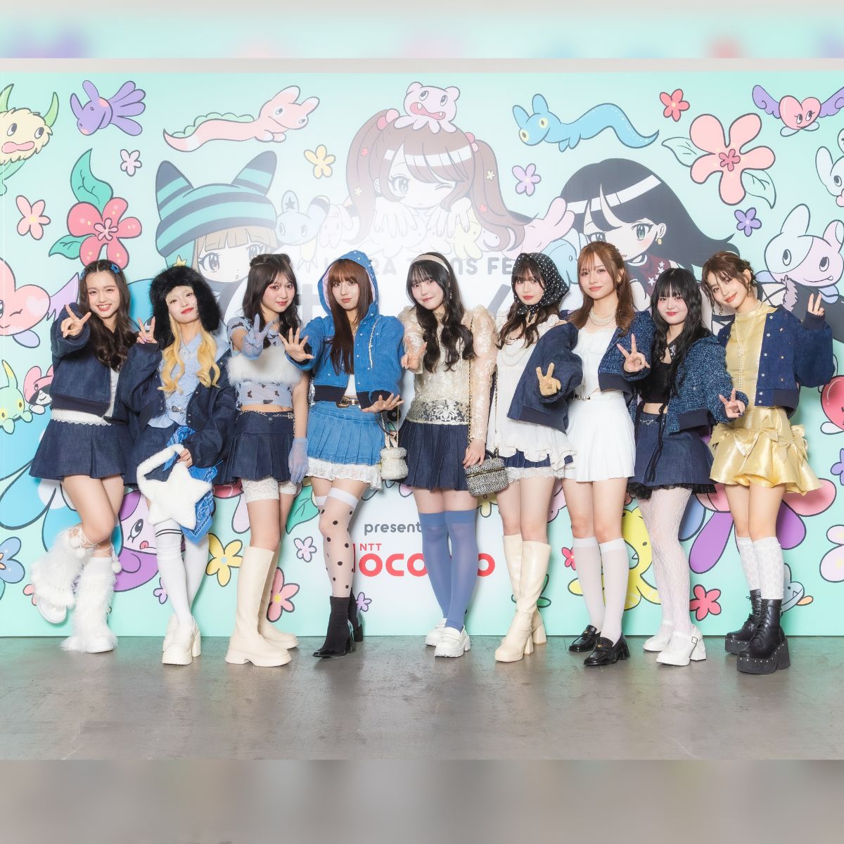 Newデニムブランドを初披露！POPモデルたちの超十代ランウェイ♡