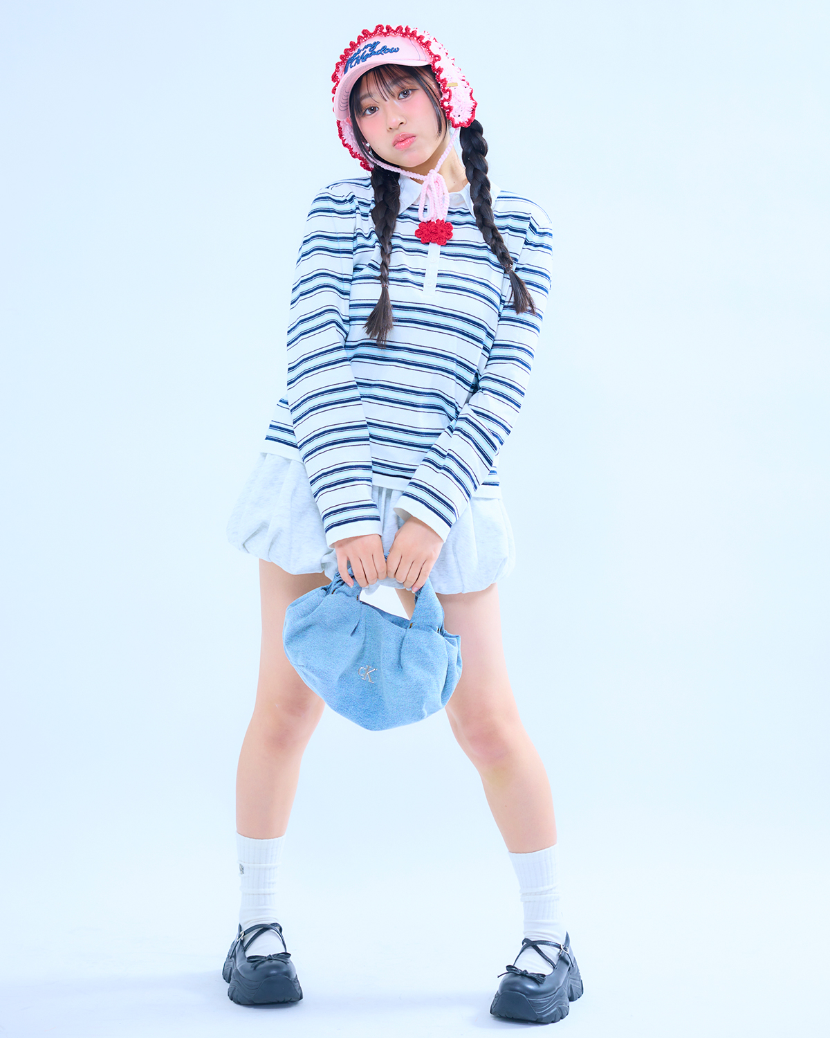 モデルのりある私服♡今春は「色カワ or 柄カワ」で脱・地味見え！②