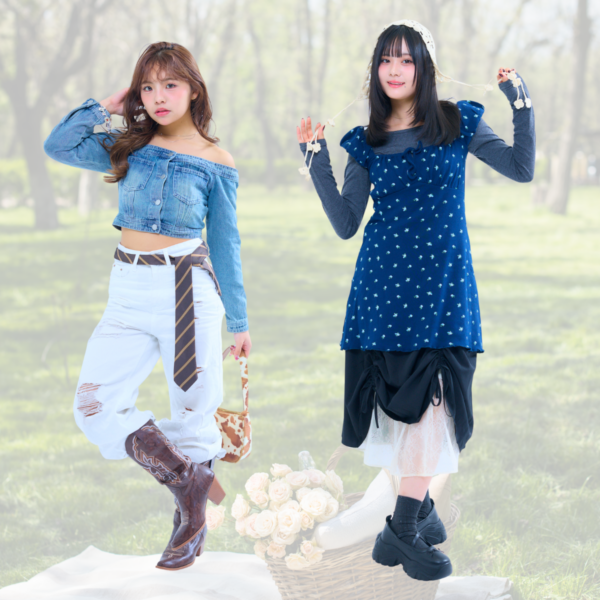 モデルのりある私服♡今春は「色カワ or 柄カワ」で脱・地味見え！④