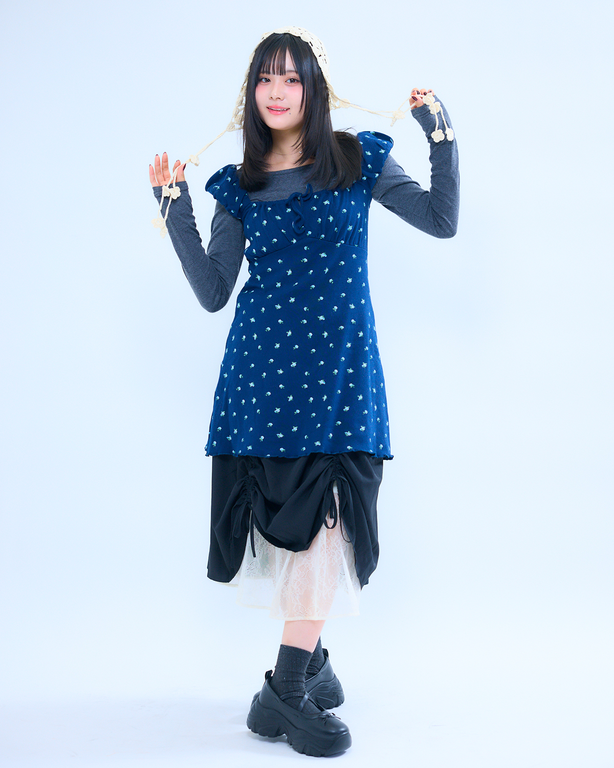 モデルのりある私服♡今春は「色カワ or 柄カワ」で脱・地味見え！④