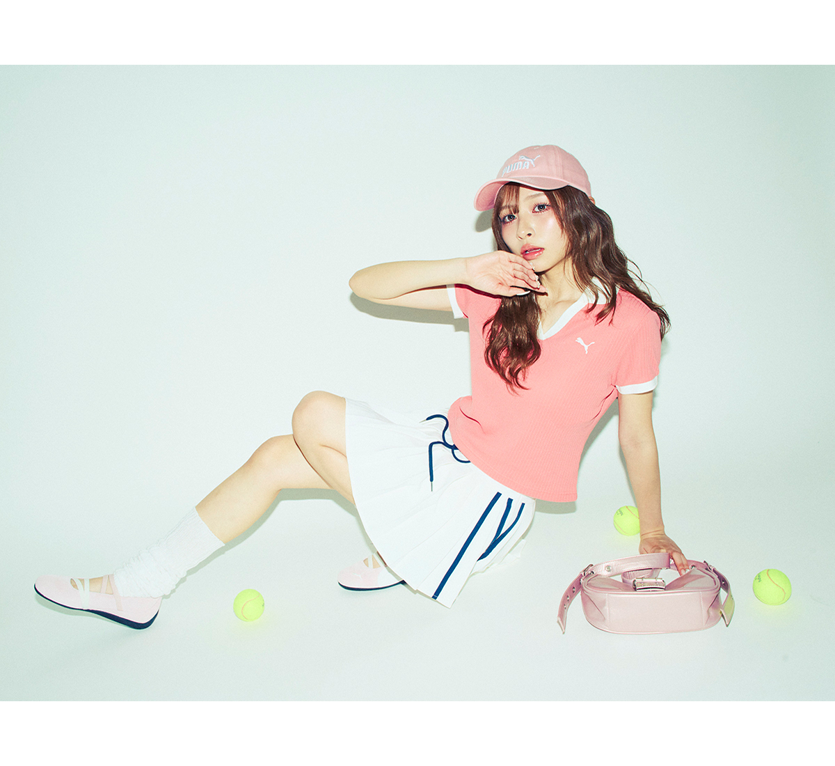 PUMA&times;バレエコアで作る【テニスガール】LOOK