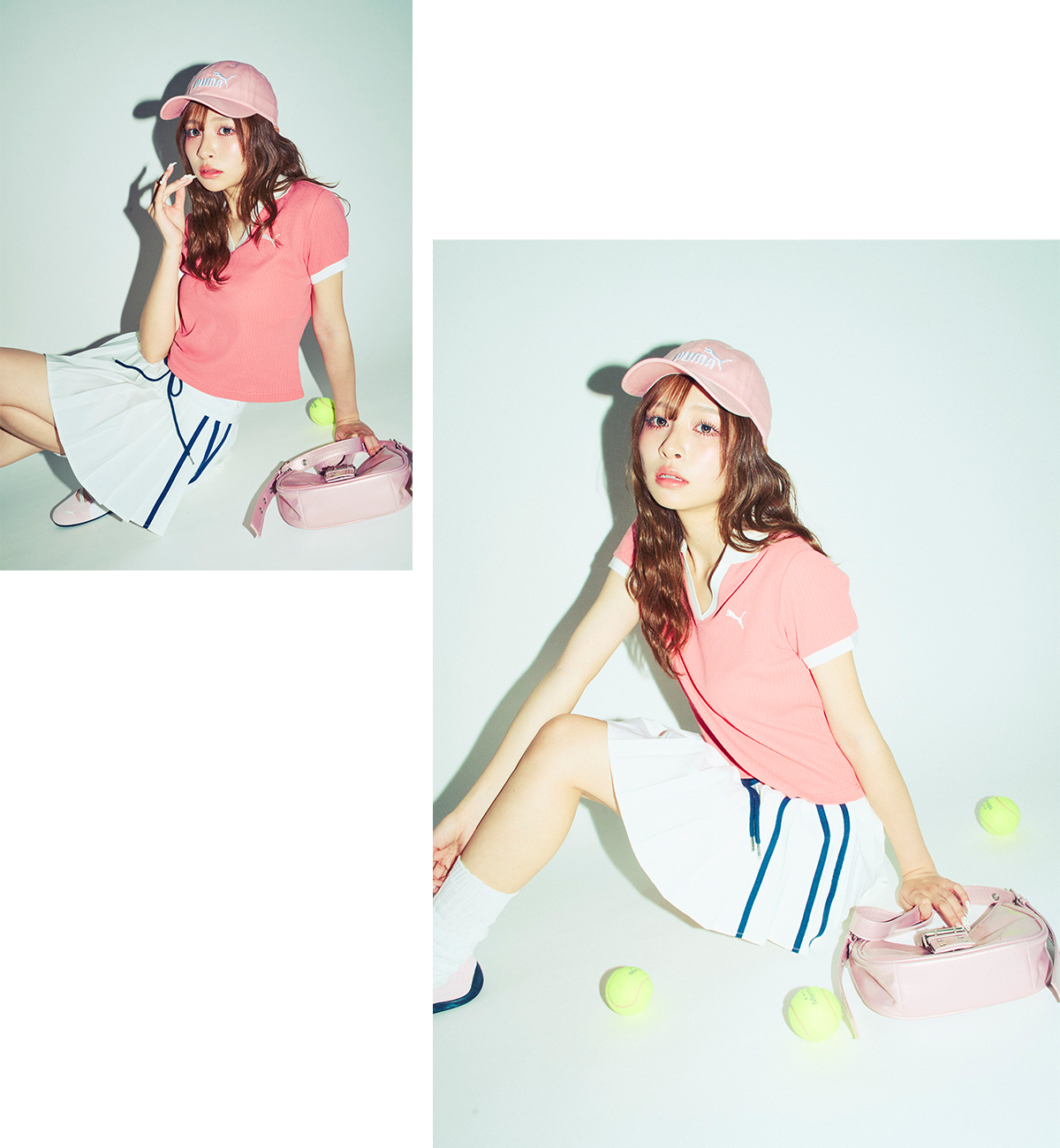 PUMA×バレエコアでつくる【テニスガール】LOOK-2