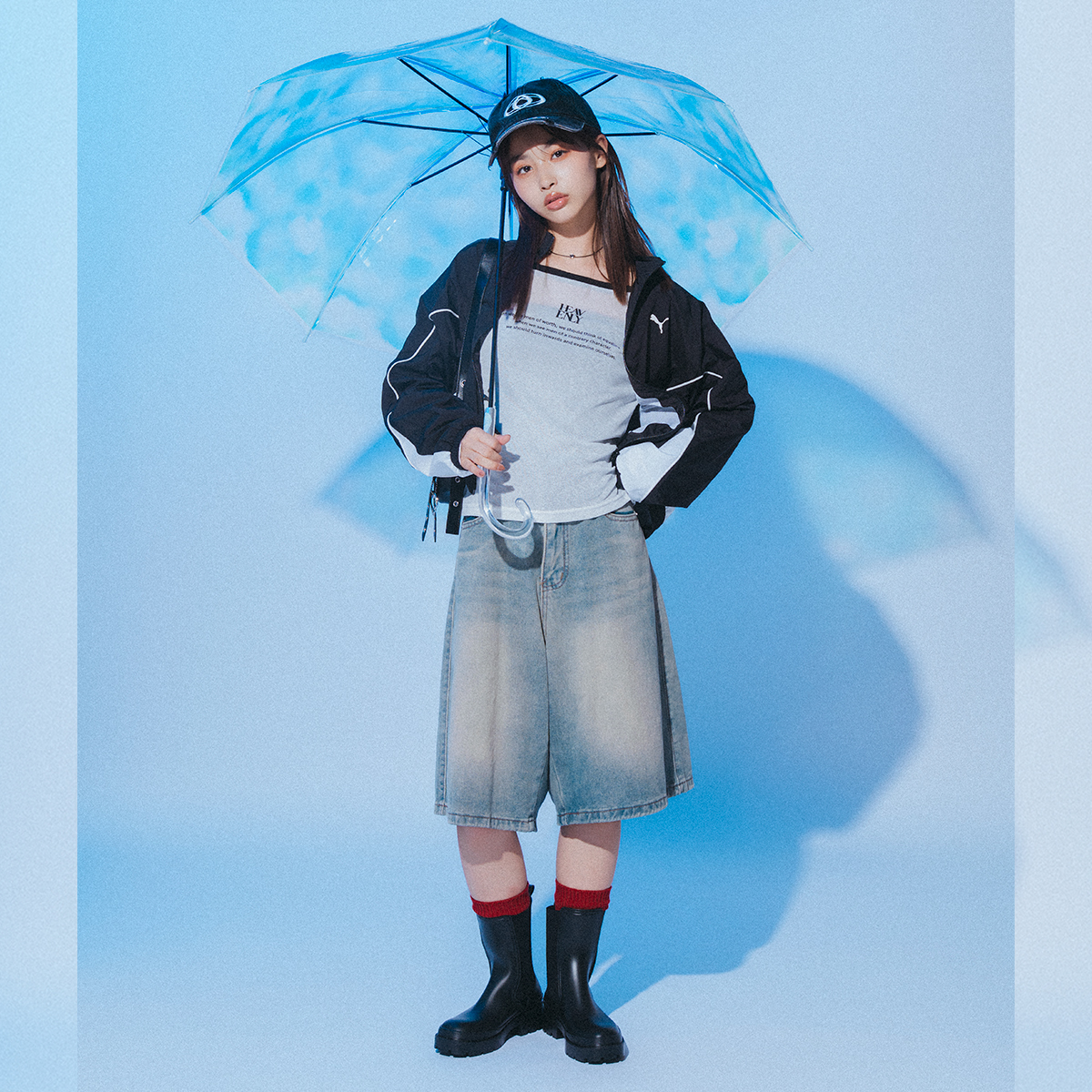 雨の日のネガティブを解消！ 「機能・映え・冷え対策」梅雨の正解コーデ★【らーなん】