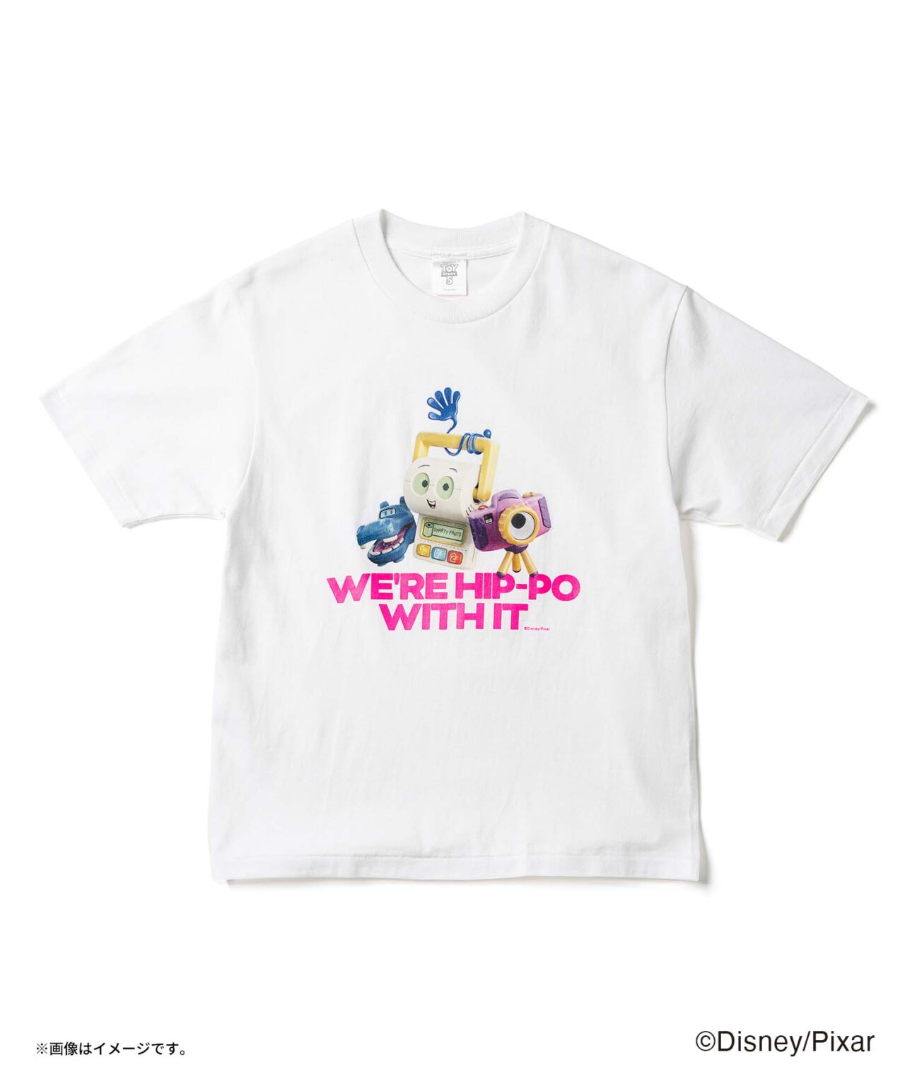 【トイ・ストーリー5】テック・トリオデザインTシャツ (WHITE)