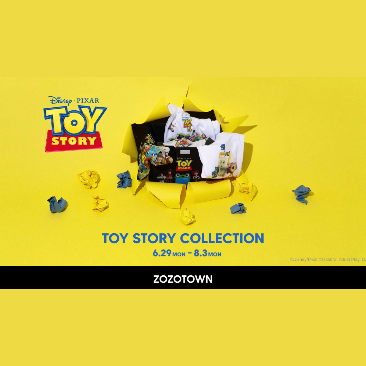 ZOZOTOWN限定コレクション「『TOY STORY』COLLECTION」販売中★☆★