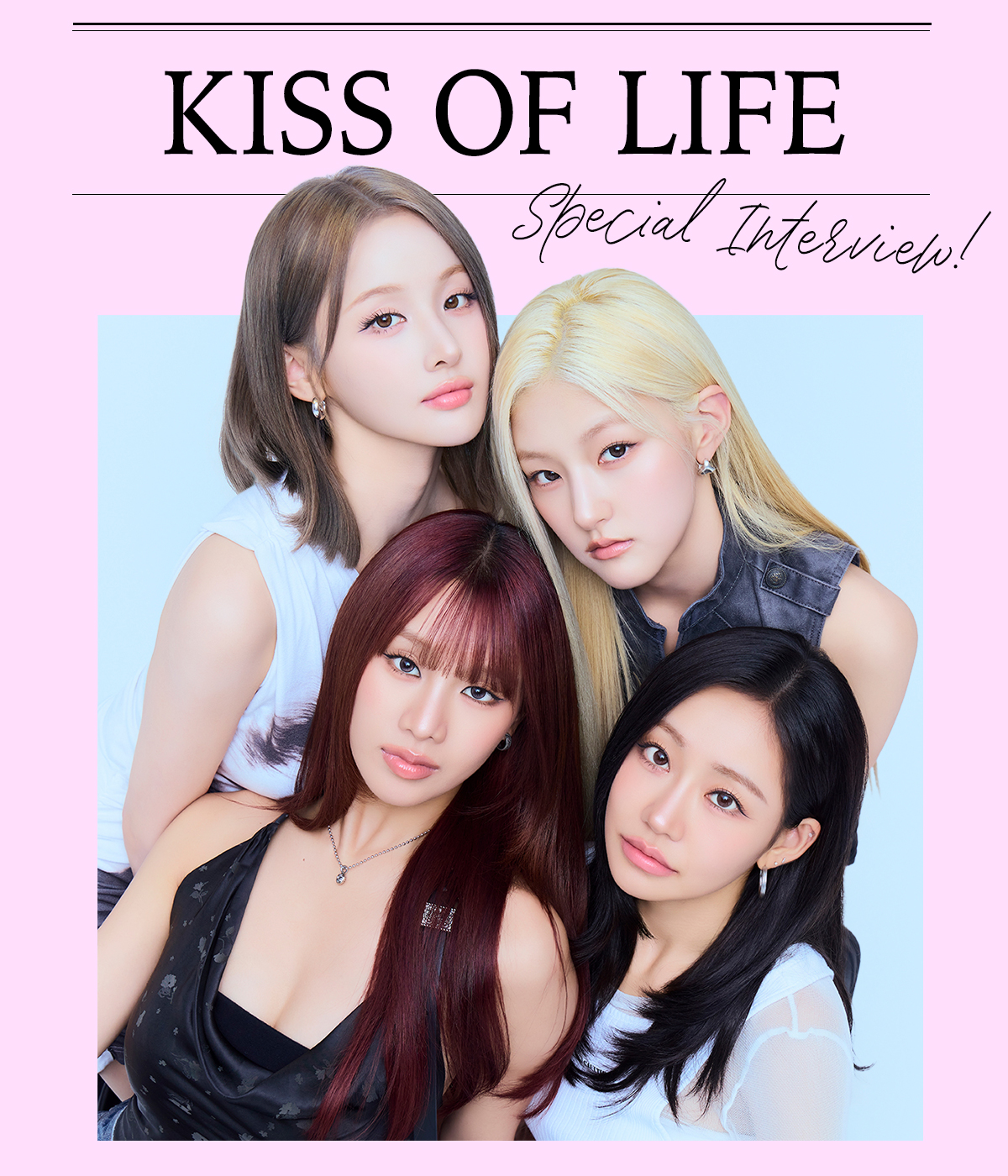 世界が夢中♡【KISS OF LIFE】がPOPに初登場！４人の魅力をCHECK