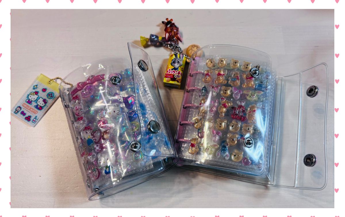 キーホルダーをつけてデコレーション♡