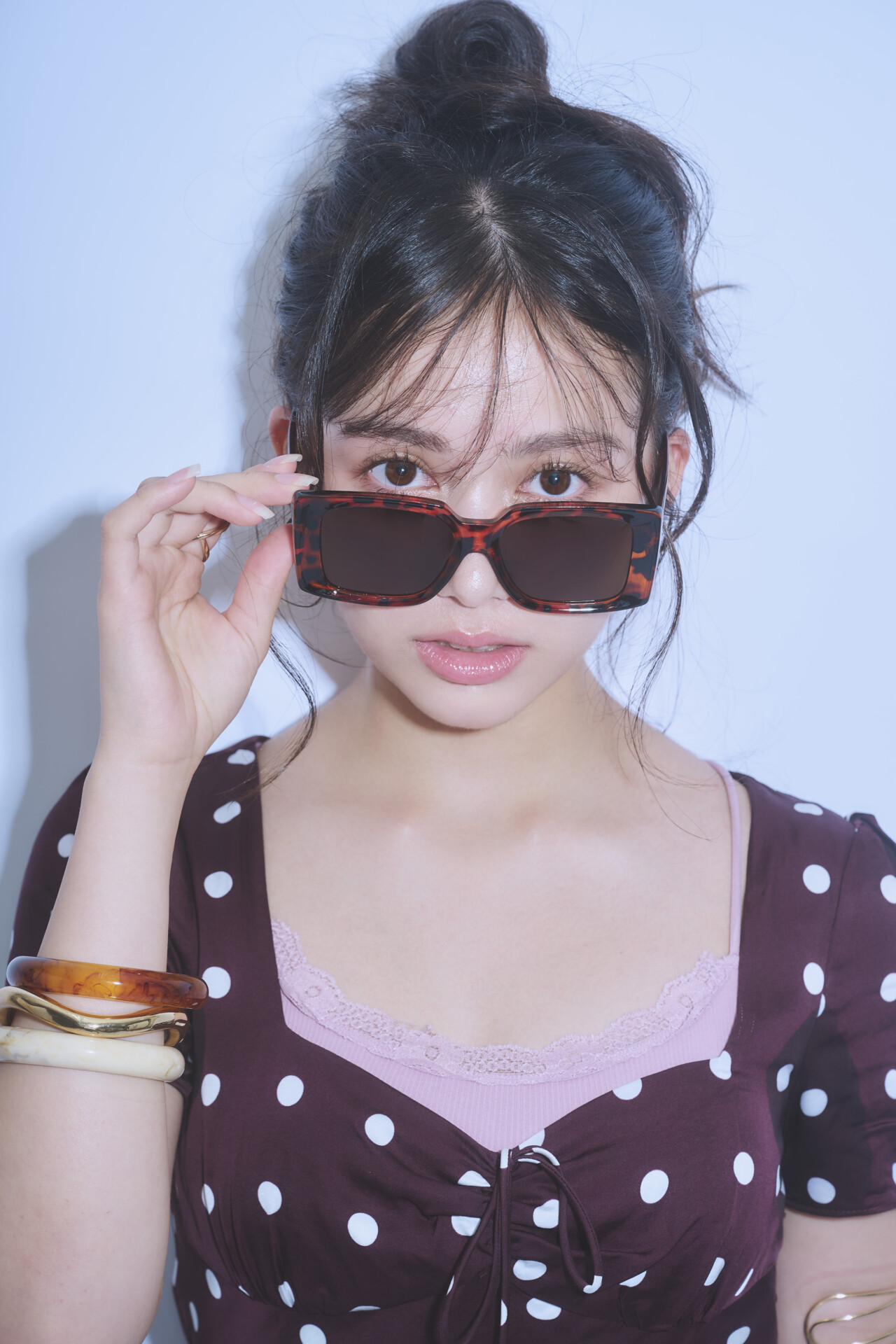 らぁらは、ビッグサイズサングラスで海外ガール風オーラをGET♡