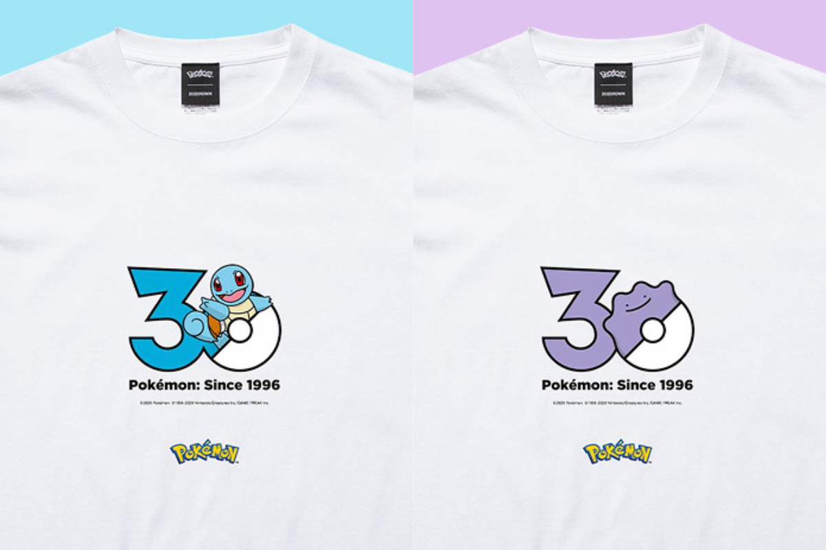 「Pokémon 30th Anniversary 1025 T-shirt Collection presented by ZOZOTOWN」って?-3