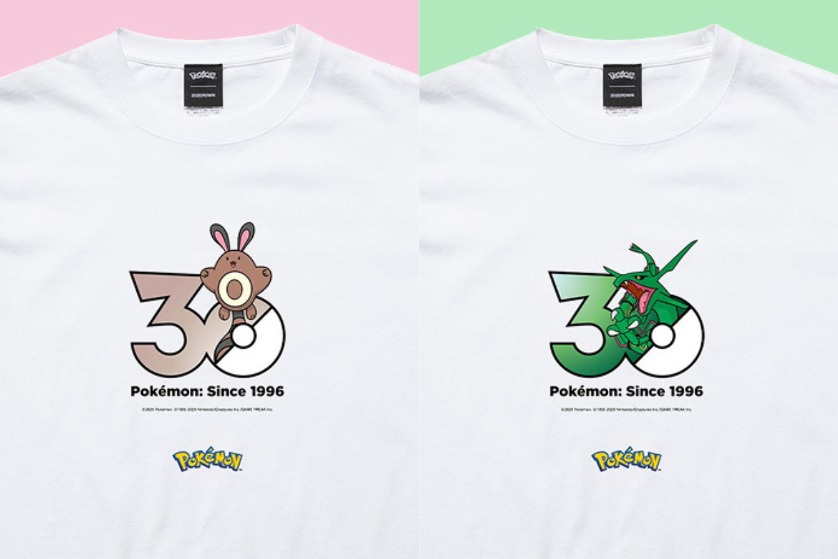 「Pokémon 30th Anniversary 1025 T-shirt Collection presented by ZOZOTOWN」って?-4
