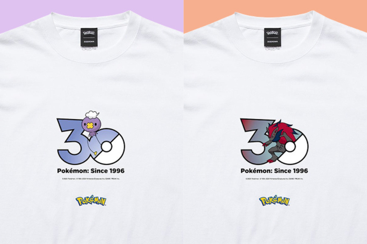 「Pokémon 30th Anniversary 1025 T-shirt Collection presented by ZOZOTOWN」って?-6