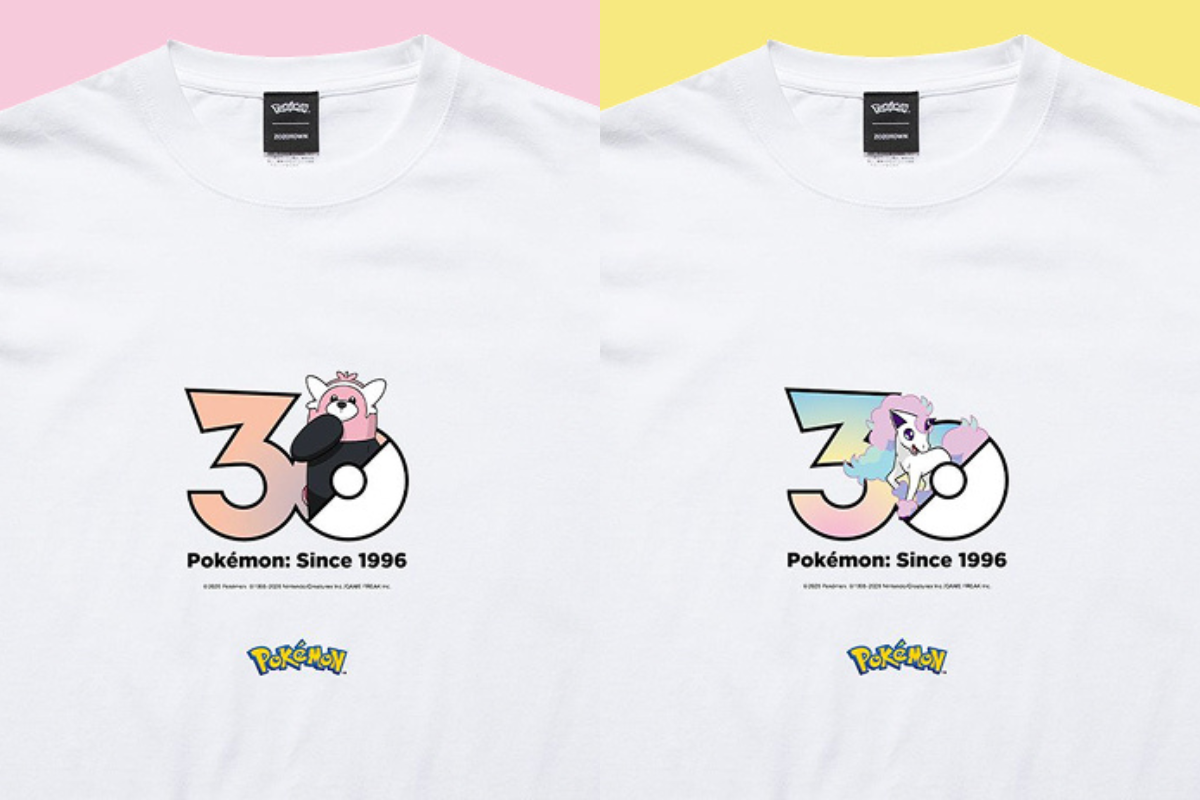 「Pokémon 30th Anniversary 1025 T-shirt Collection presented by ZOZOTOWN」って?-8