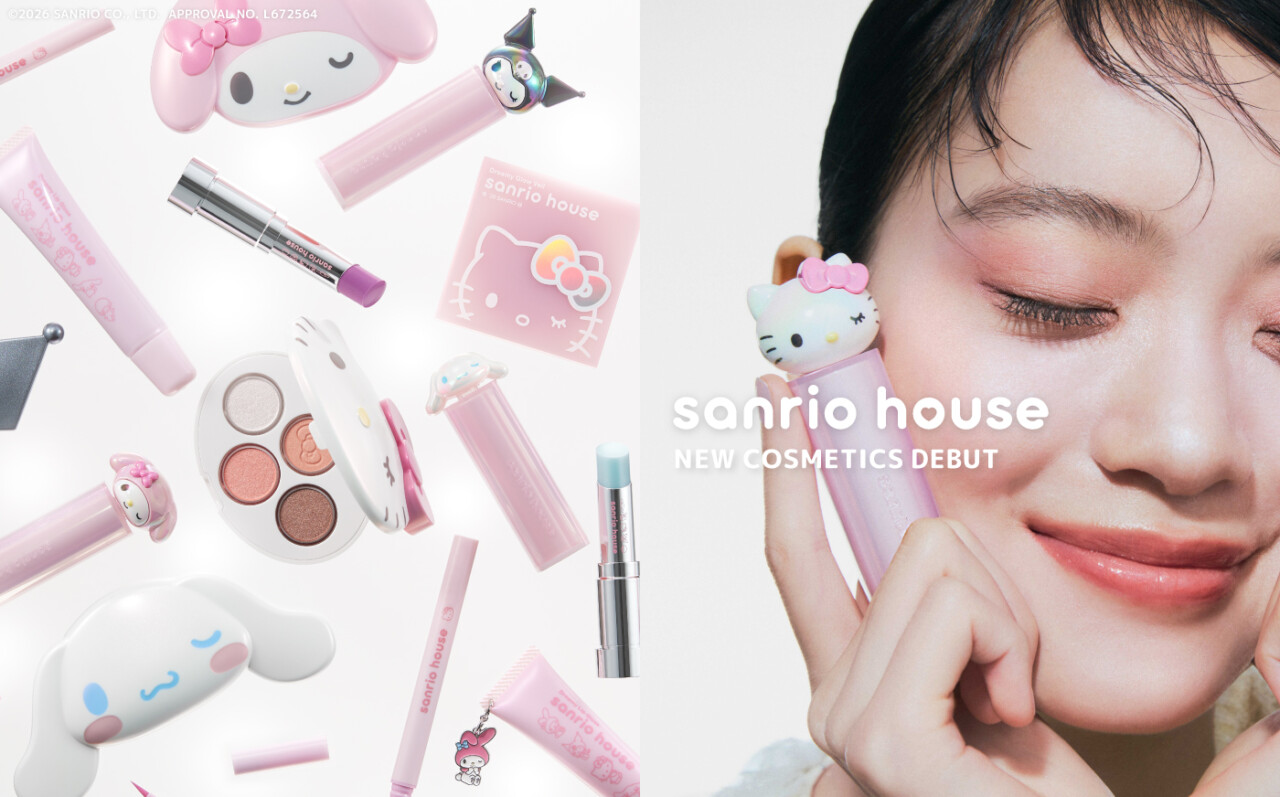 持ち運んでも、使っても、Kawaii♡サンリオのコスメティックラインで毎日にときめきを。