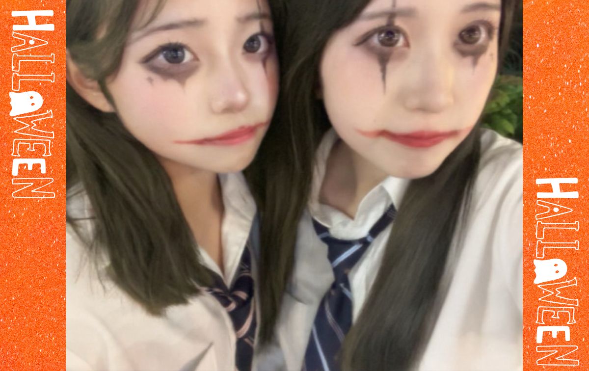 口裂けメイク