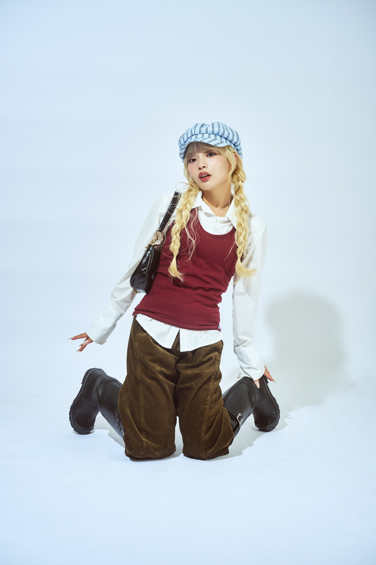 ひーな × RED GIRL OOTD-2